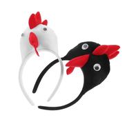 Cabilock Banda Cabello De Aro De Pelo De Pollo Tocado De Animal Para Actuaciones Fiesta Cosplay Accesorio De Granja