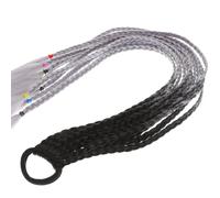 Cabilock Banda de Cabello Ponytail de Colores Extensiones de Cabello Trenzadas Sintéticas Postizo para Niñas para Fiestas y Disfraces