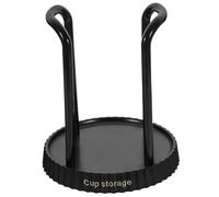Cabilock Bandeja De Almacenamiento Soporte Para Guardar Vasos De Papel Estante Portavasos Soporte Para Enjuague Organizador De Tazas Dispensador De Cafe Poseedor Café Cafetería Abdominales