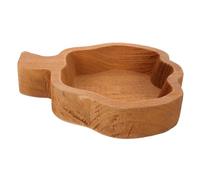 Cabilock Bandeja de Madera con Diseño de Calabaza Bandeja Rústica para Servir Aperitivos Frutas y Dulces Tabla de Charcutería para Halloween y Decoración Comedor