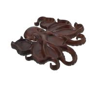 Cabilock Bandeja de Madera Forma de Placa Multifuncional para Frutas y Aperitivos Resistente y Portátil para Fiestas y Uso Interior y Exterior