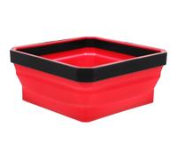 Cabilock Bandeja Magnética para Pequeñas Cuenco Magnético Portátil de Silicona Roja Organizador Compacto para Tornillos y Herramientas Diseño Práctico y Resistente