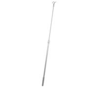 Cabilock Barra Extensible para Cortinas de Aluminio Ligero Varilla Telescópica Ajustable para Persianas Verticales para Tirar Cortinas Repuesto para Dormitorio y Baño Plata