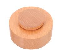 Cabilock Base Giratoria Redonda de Madera para Caja de Música Parte Repuesto para Kit DIY Soporte Decorativo para Proyectos Creativos y Ambientación en Hogar Obsequio Único