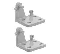 Cabilock Bisagra Metálica de Puerta para Refrigerador 2 Piezas 4,8 X 4,1 X 4,1 Cm Bisagra Pivotante de Reemplazo para Congelador Uso Comercial y Doméstico