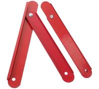 Cabilock Bisagra para Escalera Plegable de Aleación de Aluminio, 2 Piezas Barra de Unión Roja, Accesorio para Reparación y Mantenimiento de Escaleras Pequeñas Mano, Uso Doméstico