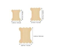 Cabilock Bobinas de Hilo de Madera Vintage 60 Pcs 20 Grandes 20 Medianas 20 Pequeñas Devanadora para Tejido Tableros Organizadores de Bobinas Herramienta para Enrollar Hilos en