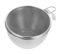 Cabilock Bol de Cocina Inoxidable con Colador Set de Mini con Versátil para Preparación de Comidas y Almacenamiento Ligero y Fácil de Limpiar para Uso Doméstico y Profesional