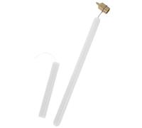 Cabilock Bolígrafo Aplicador de Pintura de Línea Fina de 0,4mm Punta Inclinada para Retoque Profesional en Coches y Arañazos, Material Aluminio y Plástico, Incluye Herramienta de Limpieza