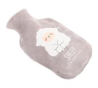 Cabilock Bolsa de Agua Caliente de Felpa de 350ml Diseño Adorable de Peluche para Invierno, Calentador de Manos Reutilizable que Alivia Problemas Articulares y Tos