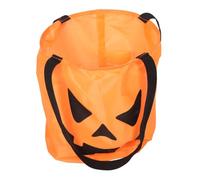 Cabilock Bolsa De Calabaza Luminosa Cesta De Halloween para Fiestas De Calabaza Iluminada Led Suministros para Canasta De Halloween para Dulces