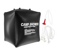 Cabilock Bolsa de Ducha Solar Portátil 40l para Camping, Calentamiento Solar Material PVC Duradero, Bolsa de Agua para Ducha Exterior Adecuado para Senderismo, Acampada y Viajes al Aire