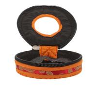 Cabilock Bolsa Para Platillos De Dedo Cremallera, Tamaño Mediano De 8,5 Cm, Funda Protectora De Tela Suave y Resistente, Estuche Portátil Para Campanas De Mano Adecuado Para Transporte y Viaje