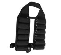 Cabilock Bolsa Porta Botellas Cinturón de Cerveza 12 Bolsillos de Tela Oxford con Bolsillo Trasero con Cremallera para Camping y Playa