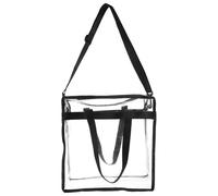 Cabilock Bolso grande de PVC con cierre de cremallera, estilo fashion, para uso en familia y actividades al aire libre, capacidad amplia y portabilidad