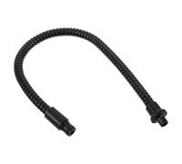 Cabilock Boquilla Metálica Larga Boquilla Ergonómica para Melódica 32/37 Teclas, Tubo de Soplado Desmontable y Sellado Hermético Recambio Compatible para Instrumentos