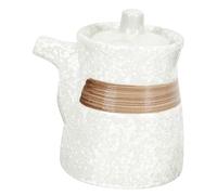Cabilock Botella de Vinagre de Cocina Cerámica Dispensador de Vinagre Tarro Japonés Diseño Funcional Duradero Práctico para Uso en Cocina