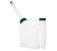 Cabilock Botella Ligera y Aceite de Gasolina de 1.5l de Fugas Prevención Mezcladora Mezcla Portátil Plástico para Adecuado para Uso al Aire Libre