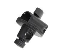 Cabilock Brazo de Micrófono Ajustable, Abrazadera Transversal Resistente de ABS e Hierro, Negro, Adecuado para Discursos y Presentaciones