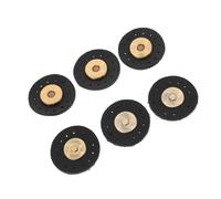 Cabilock Broches Magnéticos para Bolsos de Cuero Genuino, Diámetro 3 Cm, Cierre Cosido a Mano, Paquete de 3 Unidades, Accesorios para Bricolaje, Costura y Fabricación de Carteras