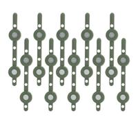 Cabilock Broches Magnéticos para Boutonniere Corazón Verde, 15 Pares de Imanes Pequeños para Ramilletes, Pin de Ojal Reutilizable para Bodas y Disfraces, Soporte Floral Seguro y Práctico