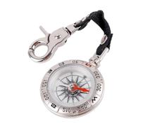 Cabilock Brújula de Bolsillo Vintage Cordón, Mini Portátil y Ligera, Diseño Retro de Alta Precisión para Senderismo, Camping y Supervivencia al Aire Libre