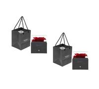 Cabilock Caja De 2 Piezas Caja De De Flores Preservadas Ramo Accesorios Decorativo Cajas Rosas De San Valentin Boda Joyas Caja De De Joyería Joyero Romántico Papel Rojo