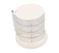 Cabilock Caja de Joyas Transparente de Acrílico para Almacenamiento de Pendientes y Collares Organizador de Joyas Práctico y Moderno para y Uso Diario