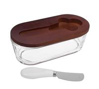 Cabilock Caja De Mantequilla Mantequera Ancha Manteca De Mostrador Contenedor De Mantequilla Para Mostrador Mantequillera Ancha Con Tapa Mantequeras Con Tapa Acero Inoxidable Café