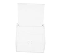 Cabilock Caja De Metacrilato Transparente con Tapa Vitrina para Joyería y Colecciones Diseño Compacto y Resistente