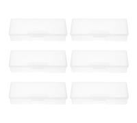 Cabilock Caja Organizadora 6piezas de Plástico Resistente a Golpes para Herramientas de Manicura para Uso Personal y Servicios Móviles de Uñas