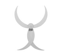 Cabilock Calibrador de Espesores Acero Inoxidable Doble Extremo para Carpintería Herramienta Medición Precisa Interior y Exterior Resistente y Fácil de Usar