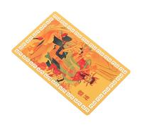 Cabilock Carta De La Deidad De La Riqueza Amuleto Carta Taisui Tradicional Suerte Fortuna Bolso Amuleto Portátil De Estilo Chino Protección