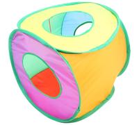 Cabilock Casa de Juegos Plegable para Gatos Diseño Sem Cerrado de Poliéster Transpirable y Forma de Cubo para Interiores y Exteriores