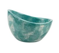 Cabilock Ceramic Pottery Herb Stripper Bowl Herramienta Manual para Cocina y Preparación de Hierbas Conserva Aroma Natural Diseño Ergonómico para Uso Doméstico y Clínico