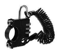 Cabilock Cerradura de Casco Antirrobo para Motocicleta Seguridad con Código Bloqueo Portátil y Resistente al Desgaste para Scooter y Bicicleta Accesorio Práctico para Protección de Casco