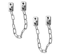 Cabilock Cerraduras Pack de 2 Unidades de Cadena de Acero Inoxidable Limitador de Ventana Seguro y Antióxido para Ventanas y Puertas para Hospitales