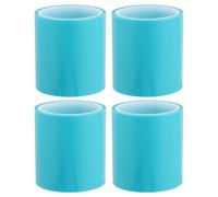 Cabilock Cinta Adhesiva Térmica Azul Claro 50 Mm X 5 M 4 Rollos para Electrónica y Manualidades sin Residuos Resistente a Altas Temperaturas y Protección Antiarañazos