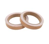 Cabilock Cinta Autoadhesiva para Reparación de Bordes de Muebles Textura Madera, 2 Rollos de 10 Metros X 1,8 CM, Color Caqui, para Molduras, Gabinetes y Suelos, Apta para Juntas y