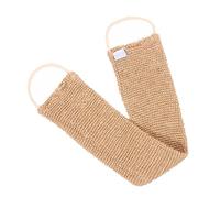 Cabilock Cinturón Exfoliante Corporal de Ramio y Yute Correas Largas para Limpieza de Espalda, Accesorio Adecuado para Baño y Ducha