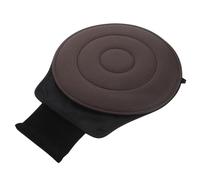 Cabilock Cojín Acolchado Giratorio 360° para Asiento de Coche, Almohadilla Ergonómica de Espuma Transpirable 44x39x1,5 Cm, Compatible Vehículos, Soporte para Personas Mayores y