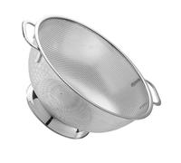 Cabilock Colador Inoxidable Multifuncional con Doble Asa para Drenar Cesto de Filtro para Cocina y Preparación de Alimentos