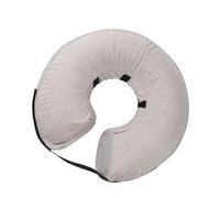 Cabilock Collar Inflable para Perros y Gatos, Protector Ajustable de PVC y Felpa, Diseño Antiarañazos Adecuado para Proteger Suturas Después de Cirugía