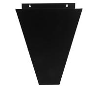 Cabilock Cono de Matanza para Pollos, Embudo de Sangrado de Metal de Acero Inoxidable, Negro, para Gallinas Pequeñas y Grandes, Procesamiento y Sacrificio de Aves de Corral, Fácil Limpieza