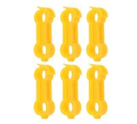 Cabilock Corrector de Patas para Loros Pequeños, 6 Unidades, Anillos Ortopédicos para Rehabilitación de Patas Abiertas de Periquitos y Cacatúas, Herramienta Ligera para Suministros de Aves