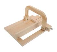 Cabilock Cortadora de Jabón de Madera Ajustable con Alambre para Hacer Jabón Casero Herramienta de Corte Precisa para Barras Utensilio Artesanal para Cocina y Fabricación Artesanal