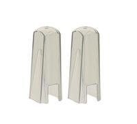 Cabilock Cubierta Protectora del Plato Giratorio, 2 Fundas de Plástico para Aguja de Cartucho Compatible, Tapa a Prueba de Polvo para Uso en Tocadiscos