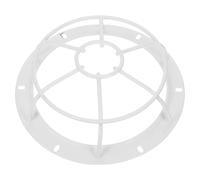 Cabilock Cubierta Protectora para Sensor de Fuego y Detector, de Hierro Redondo Semi Empotrado, Montaje en Pared Lateral, para Seguridad Duradera en Espacios Comerciales