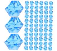 Cabilock Cubitos de Hielo Falsos Alto Efecto de Simulación Acrílicos Reutilizables 450 y Material Liviano para Fotografía para Adornos y Relleno