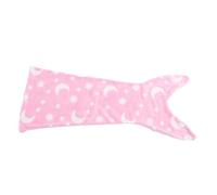 Cabilock de Sirena Luminiscente para Niñas Saco de Dormir y Cálido Portátil de Franela Fosforescente para Cuentos y Acampadas Infantiles